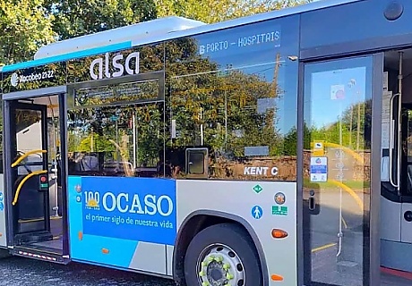 20 autobuses urbanos y 14 interurbanos