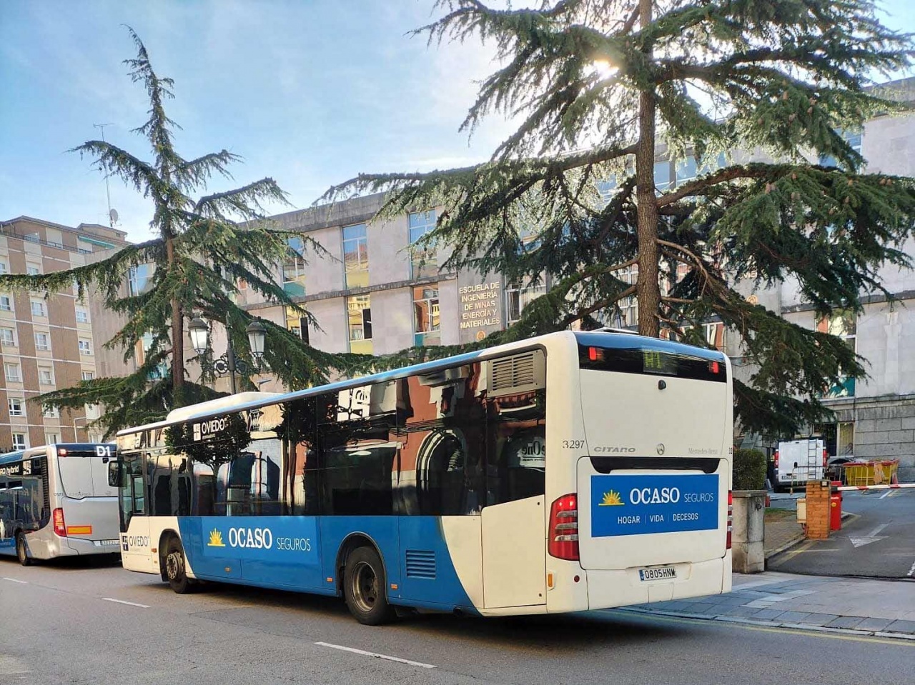 Publicidad en los Autobuses Urbanos de Oviedo